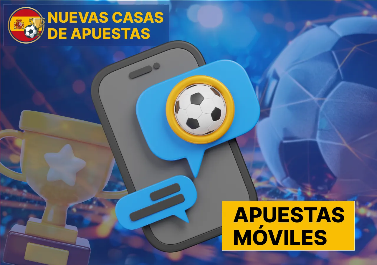 Las apuestas móviles permiten jugar y seguir eventos desde cualquier lugar.
